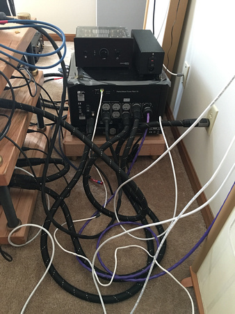 Cable mess